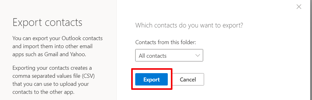 in-new-window-select-export-option