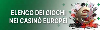 I migliori casino europei Dove giocare per vincere