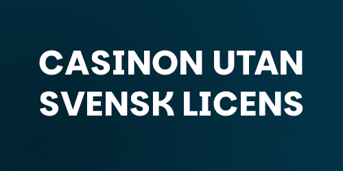 Spela Casino Utan Svensk Licens Upptäck Alternativen