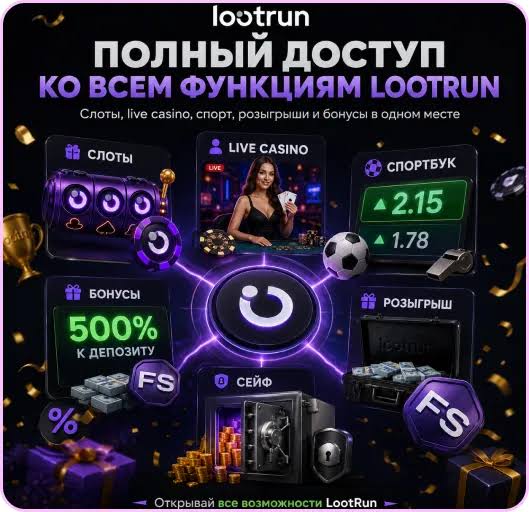 Loot Run Идеальная платформа для геймеров и любителей азартных игр